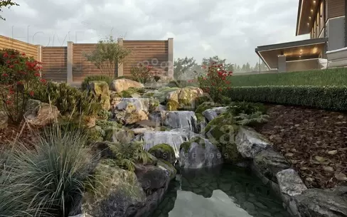 2-этажный коттедж 480 м² с отделкой