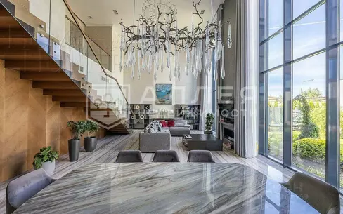 2-этажный коттедж 570 м² с отделкой