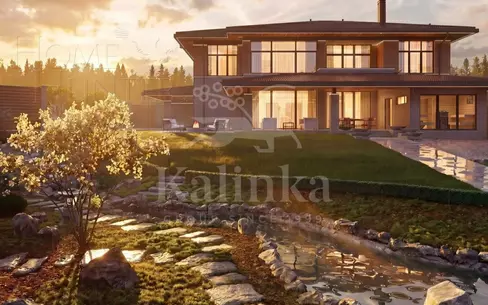2-этажный коттедж 480 м² с отделкой