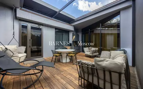 1-этажный коттедж 700 м² с отделкой
