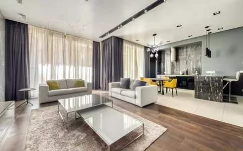 1-КОМН. КВАРТИРА С ОТДЕЛКОЙ 92 М² НА 3 ЭТАЖЕ