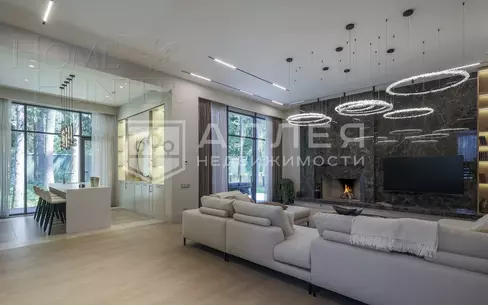 КОТТЕДЖ 380 м² с отделкой
