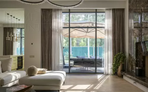 2-этажный коттедж 380 м² с отделкой