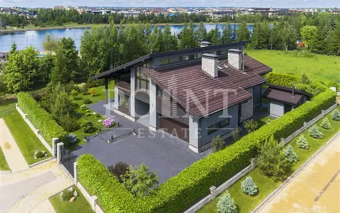 2-этажный коттедж 491 м² с отделкой