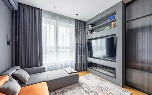 1-КОМН. КВАРТИРА С ОТДЕЛКОЙ 42.9 М² НА 25 ЭТАЖЕ