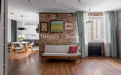 3-КОМН. КВАРТИРА С ОТДЕЛКОЙ 84.4 М² НА 4 ЭТАЖЕ