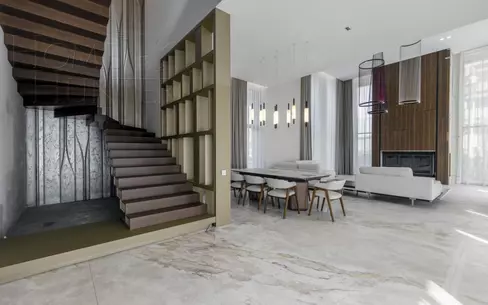 2-этажный коттедж 850 м² с отделкой