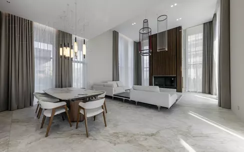 2-этажный коттедж 850 м² с отделкой