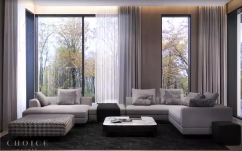 2-этажный коттедж 441.9 м² с отделкой