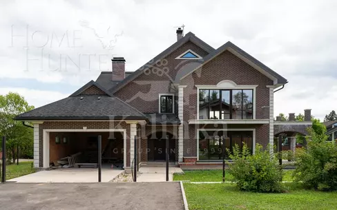 2-этажный коттедж 380 м² без отделки