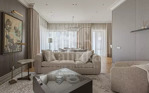 2-КОМН. КВАРТИРА С ОТДЕЛКОЙ 133.6 М² НА 6 ЭТАЖЕ