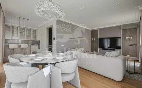 2-КОМН. КВАРТИРА С ОТДЕЛКОЙ 133.6 М² НА 6 ЭТАЖЕ