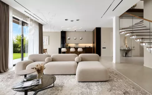 2-этажный коттедж 349.7 м² с отделкой