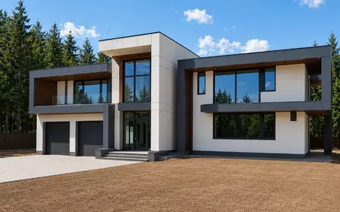 2-этажный коттедж 1 325 м² без отделки