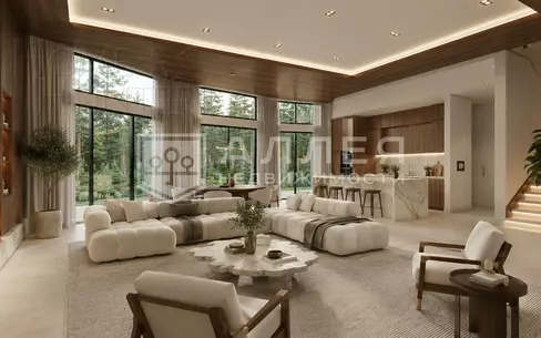 2-этажный коттедж 1 700 м² без отделки