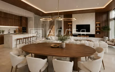 2-этажный коттедж 1 700 м² без отделки