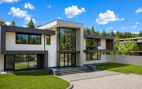 2-этажный коттедж 2 052 м² без отделки