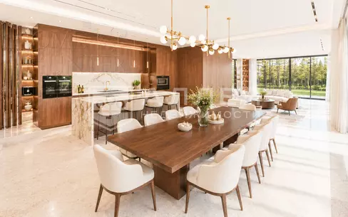 3-этажный коттедж 1 450 м² с отделкой