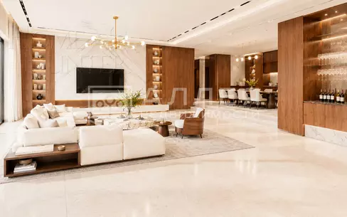 3-этажный коттедж 1 450 м² с отделкой