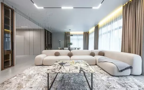 2-этажный коттедж 303 м² с отделкой