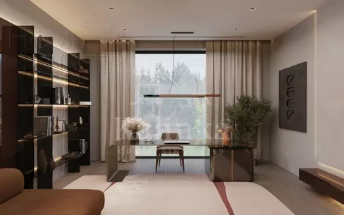 2-этажный коттедж 1 170 м² с отделкой