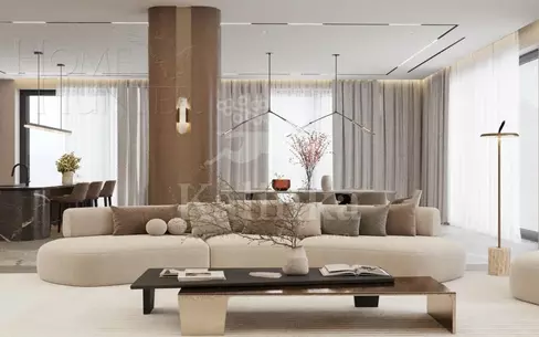 2-этажный коттедж 1 170 м² с отделкой