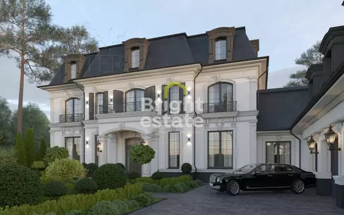 2-этажный коттедж 1 250 м² без отделки