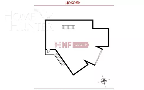 2-этажный коттедж 1 328.2 м² без отделки