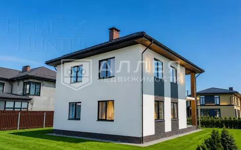 2-этажный коттедж 200 м² с отделкой