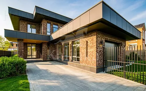 2-этажный коттедж 340 м² с отделкой