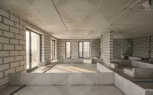 3-КОМН. КВАРТИРА БЕЗ ОТДЕЛКИ 120 М² НА 9 ЭТАЖЕ