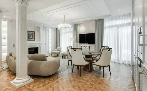 3-КОМН. АПАРТАМЕНТЫ С ОТДЕЛКОЙ 476.3 М² НА 3 ЭТАЖЕ