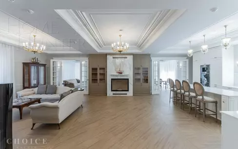 2-этажный коттедж 721 м² с отделкой