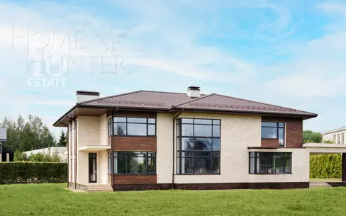 2-этажный коттедж 700 м² без отделки