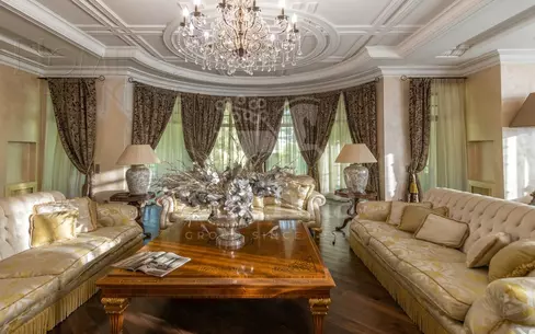 2-этажный коттедж 1 400 м² с отделкой