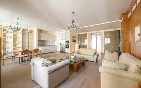 4-КОМН. КВАРТИРА С ОТДЕЛКОЙ 186 М² НА 6 ЭТАЖЕ