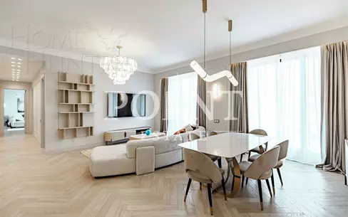 4-КОМН. КВАРТИРА С ОТДЕЛКОЙ 135 М² НА 35 ЭТАЖЕ