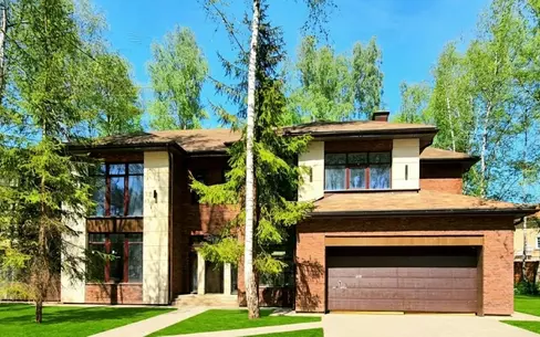 2-этажный коттедж 500 м² без отделки