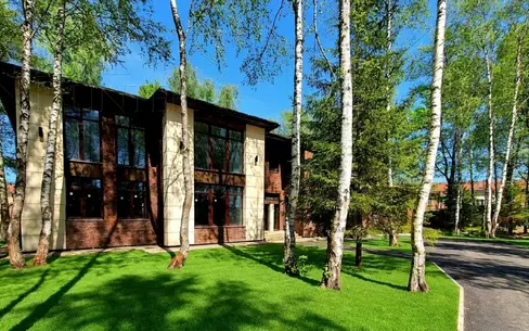 2-этажный коттедж 500 м² без отделки