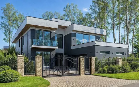2-этажный коттедж 800 м² с отделкой