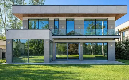 2-этажный коттедж 800 м² с отделкой