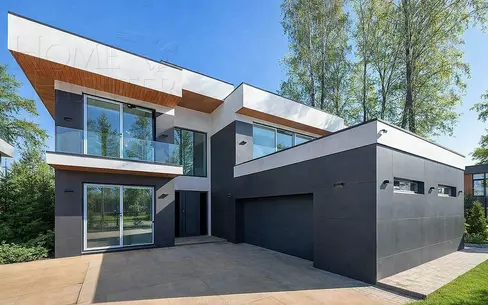 2-этажный коттедж 800 м² с отделкой