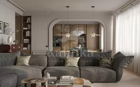 4-КОМН. КВАРТИРА С ОТДЕЛКОЙ 190 М² НА 7 ЭТАЖЕ