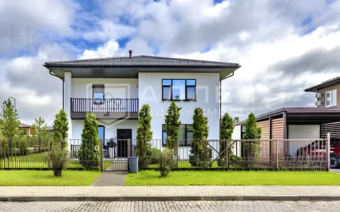 2-этажный коттедж 215 м² с отделкой