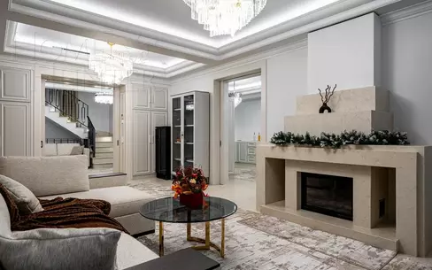 2-этажный коттедж 300 м² с отделкой