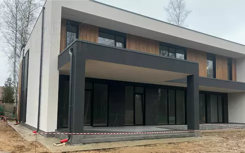 2-этажный коттедж 604 м² без отделки