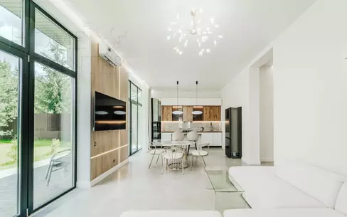 1-этажный коттедж 165 м² с отделкой