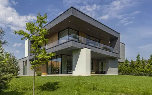 2-этажный коттедж 760 м² с отделкой
