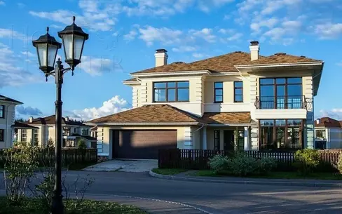 2-этажный коттедж 500 м² с отделкой