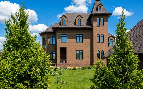 2-этажный коттедж 375 м² с отделкой